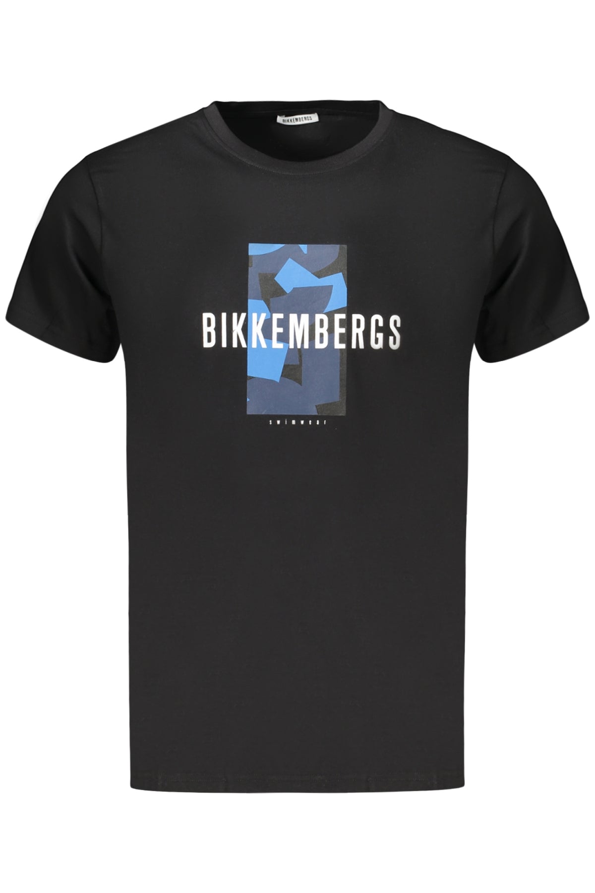Bikkembergs T-shirt til mænd – sort med logoprint