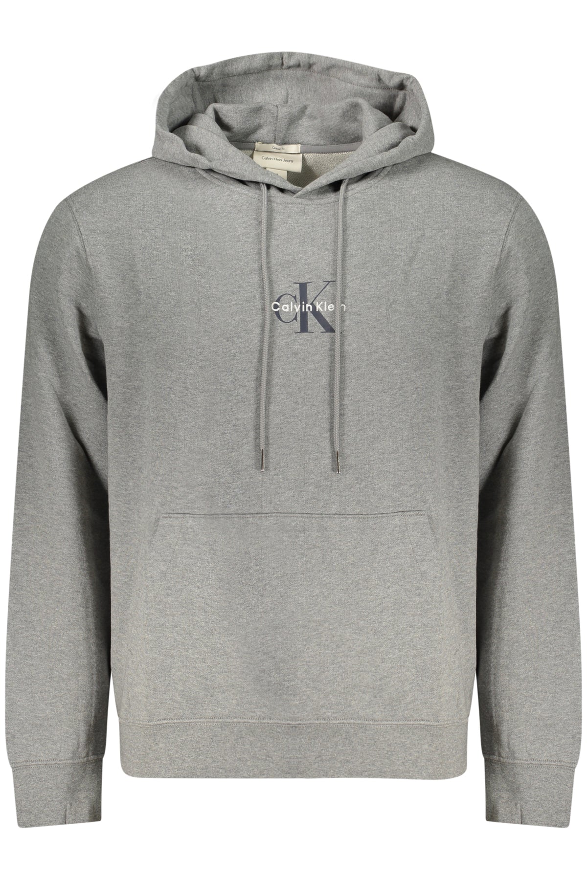CALVIN KLEIN MEN'S GRAY ZIP-UP SWEATSHIRT-0