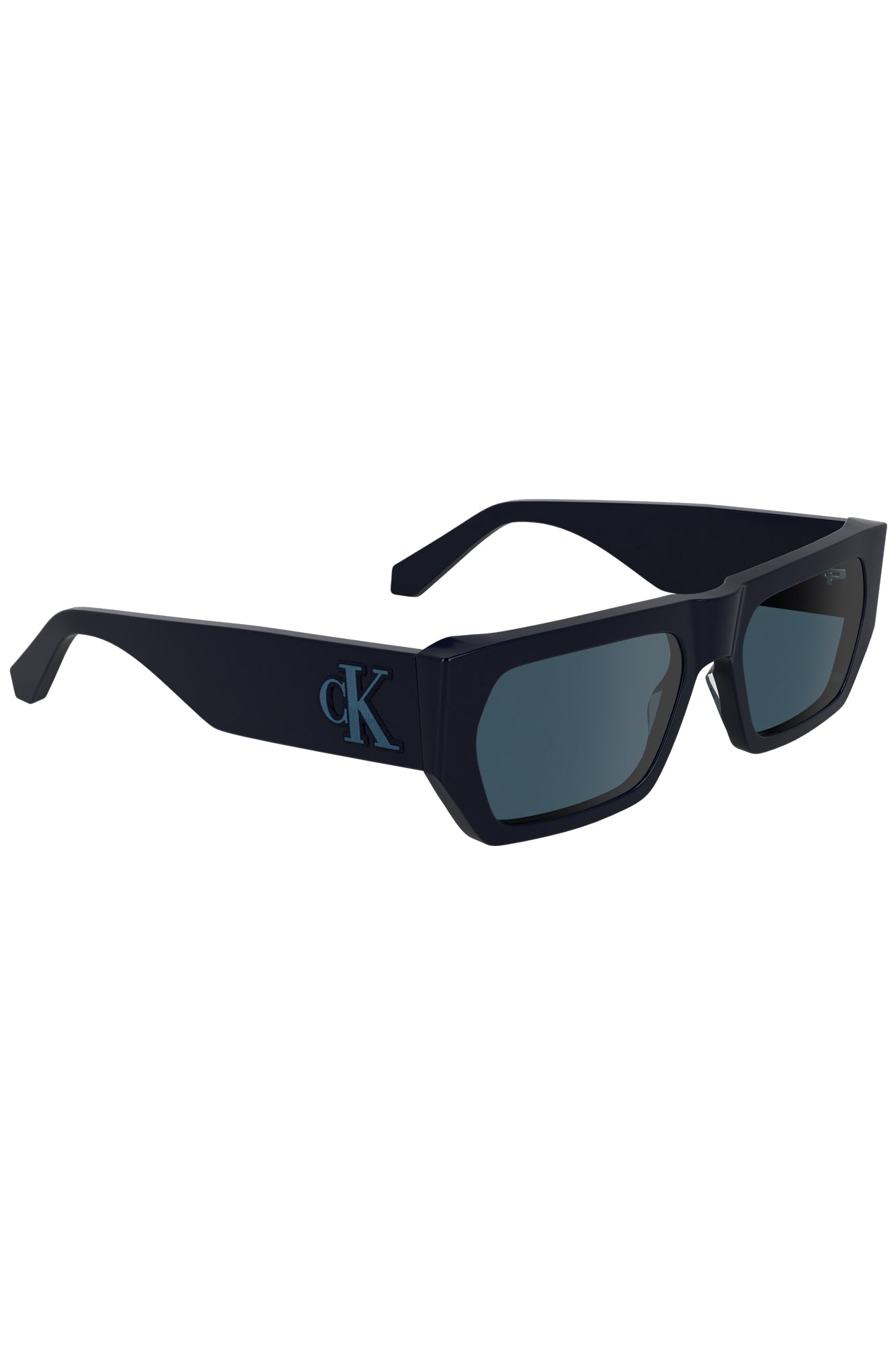 CALVIN KLEIN WOMEN'S SUNGLASSES BLUE-2