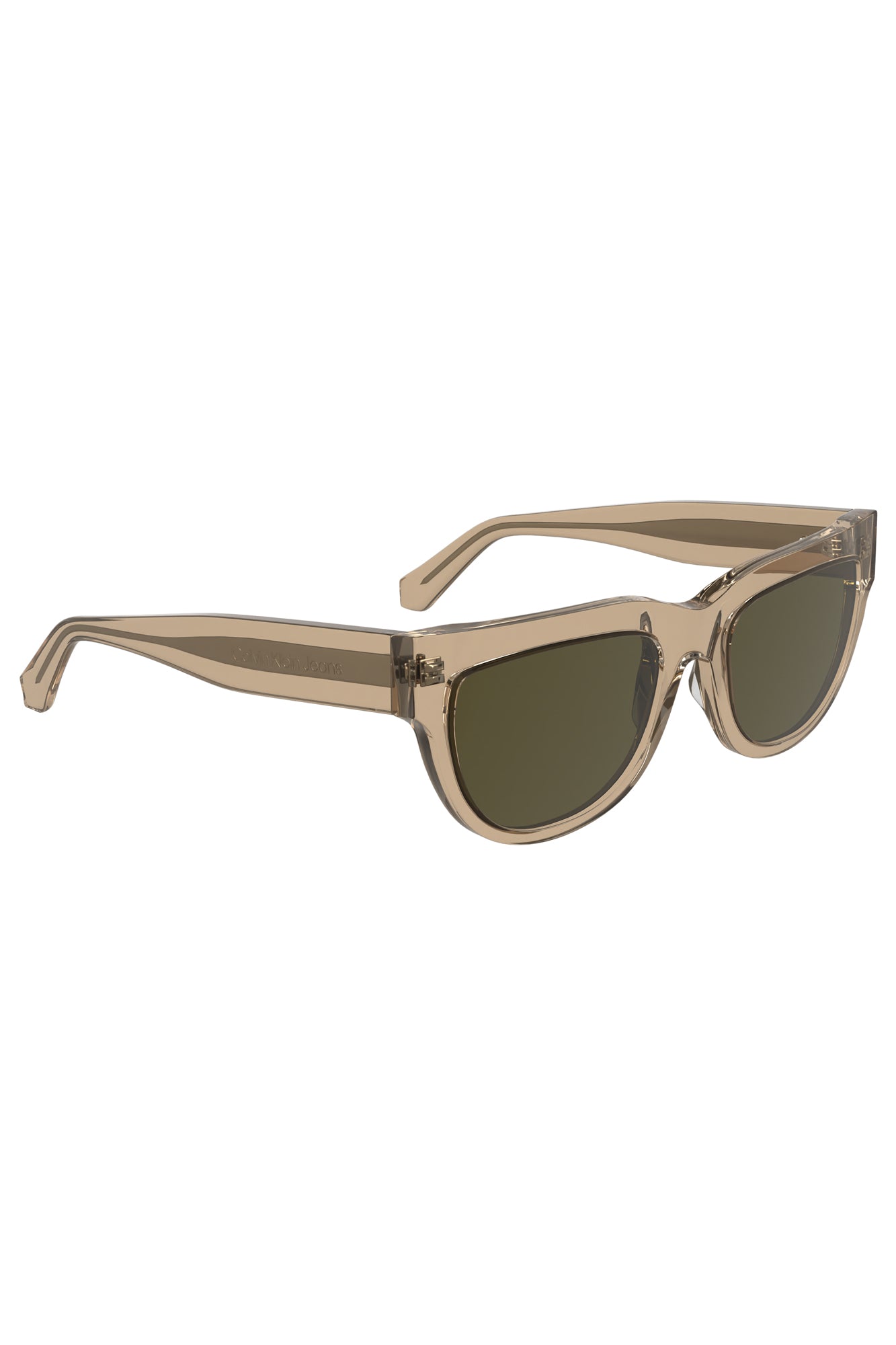 CALVIN KLEIN WOMEN'S SUNGLASSES BROWN-2
