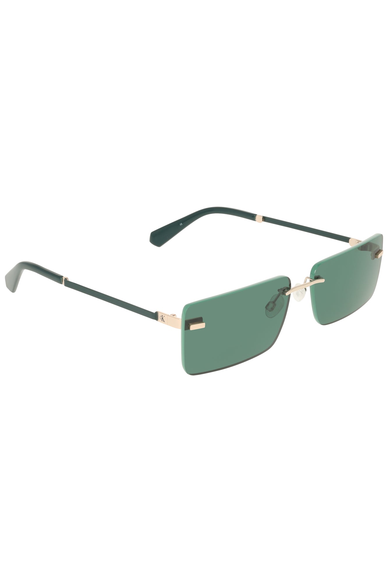 CALVIN KLEIN WOMEN'S SUNGLASSES GREEN-2