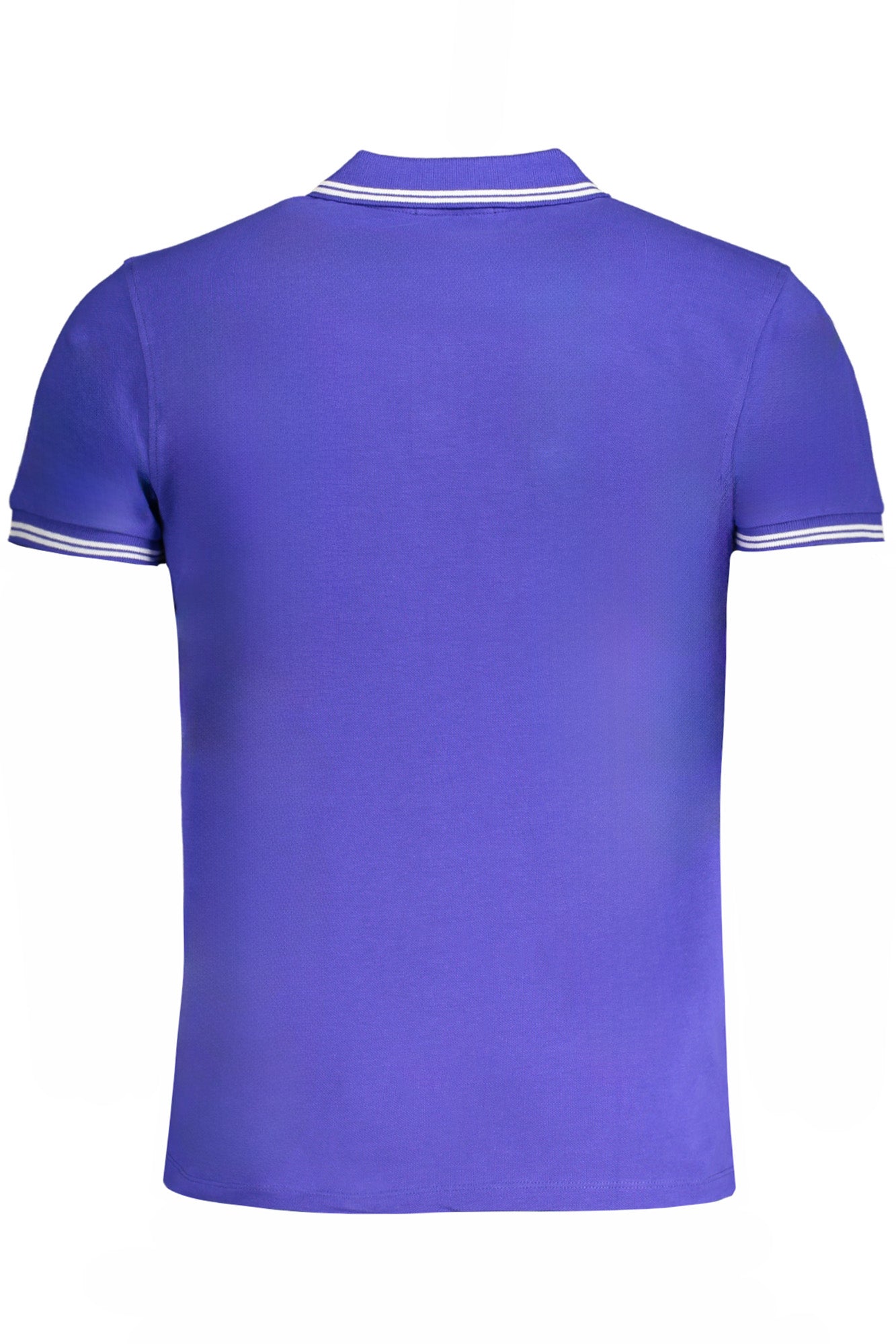 CAVALLI CLASS MEN'S SHORT SLEEVED POLO SHIRT BLUE-1
