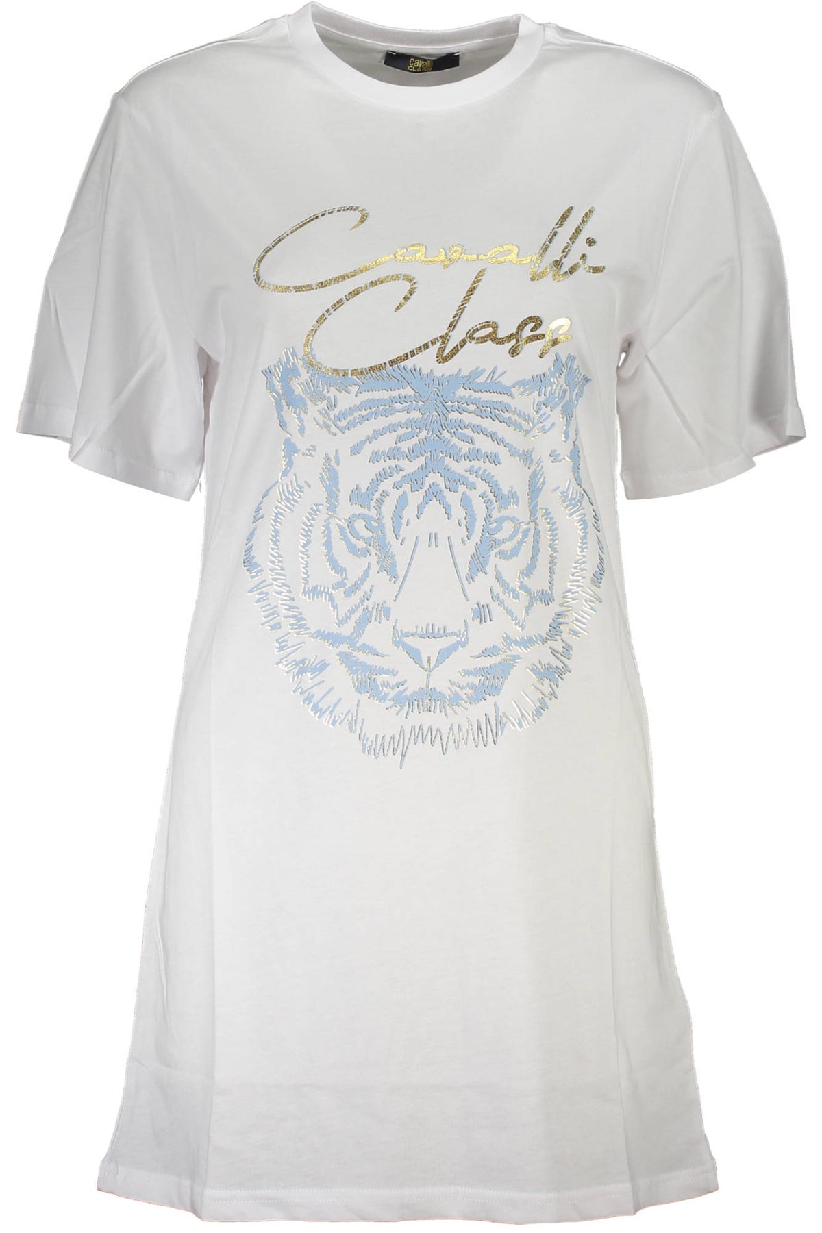 CAVALLI CLASS SHORT SLEEVE T-SHIRT WOMEN WHITE-0