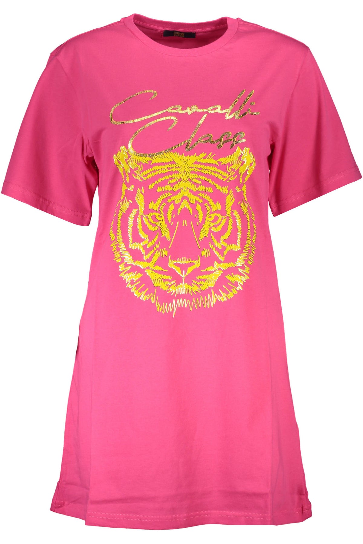 CAVALLI CLASS T-SHIRT SHORT SLEEVES WOMEN PINK-0