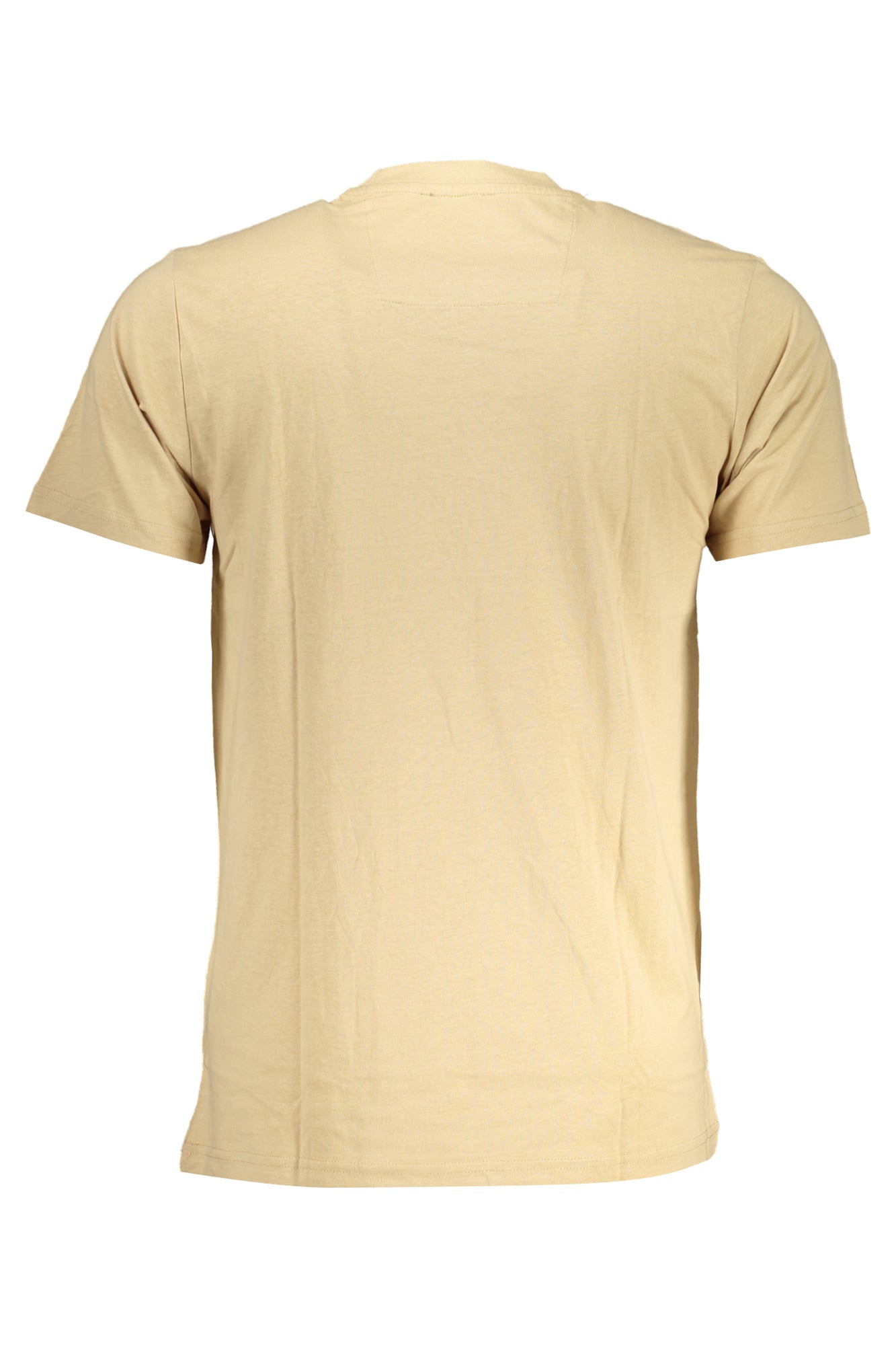 CAVALLI CLASS MEN'S SHORT SLEEVED T-SHIRT BEIGE-1