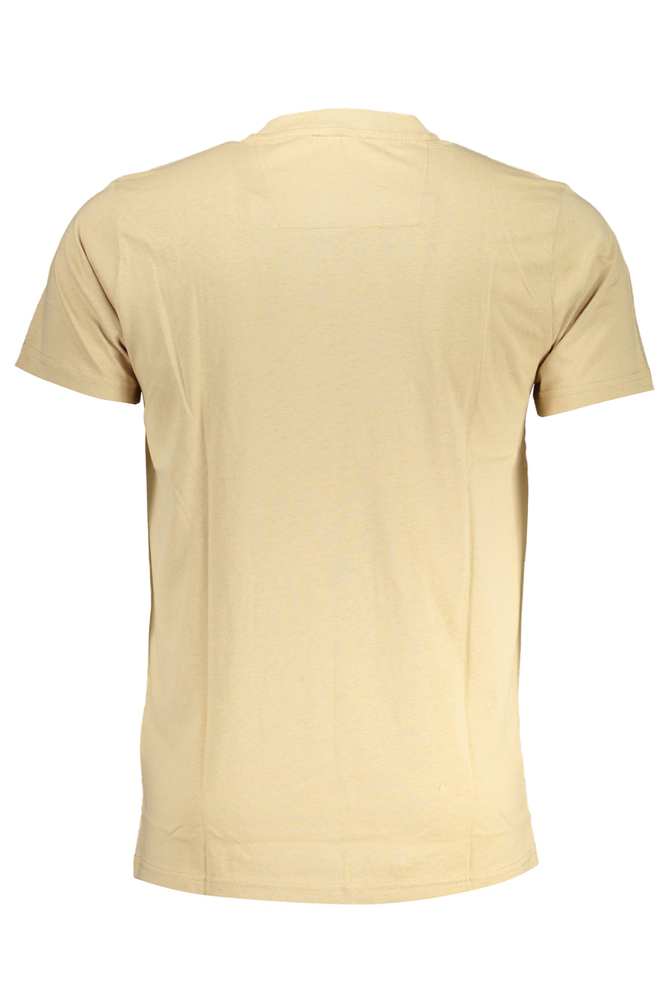 CAVALLI CLASS MEN'S SHORT SLEEVED T-SHIRT BEIGE-1
