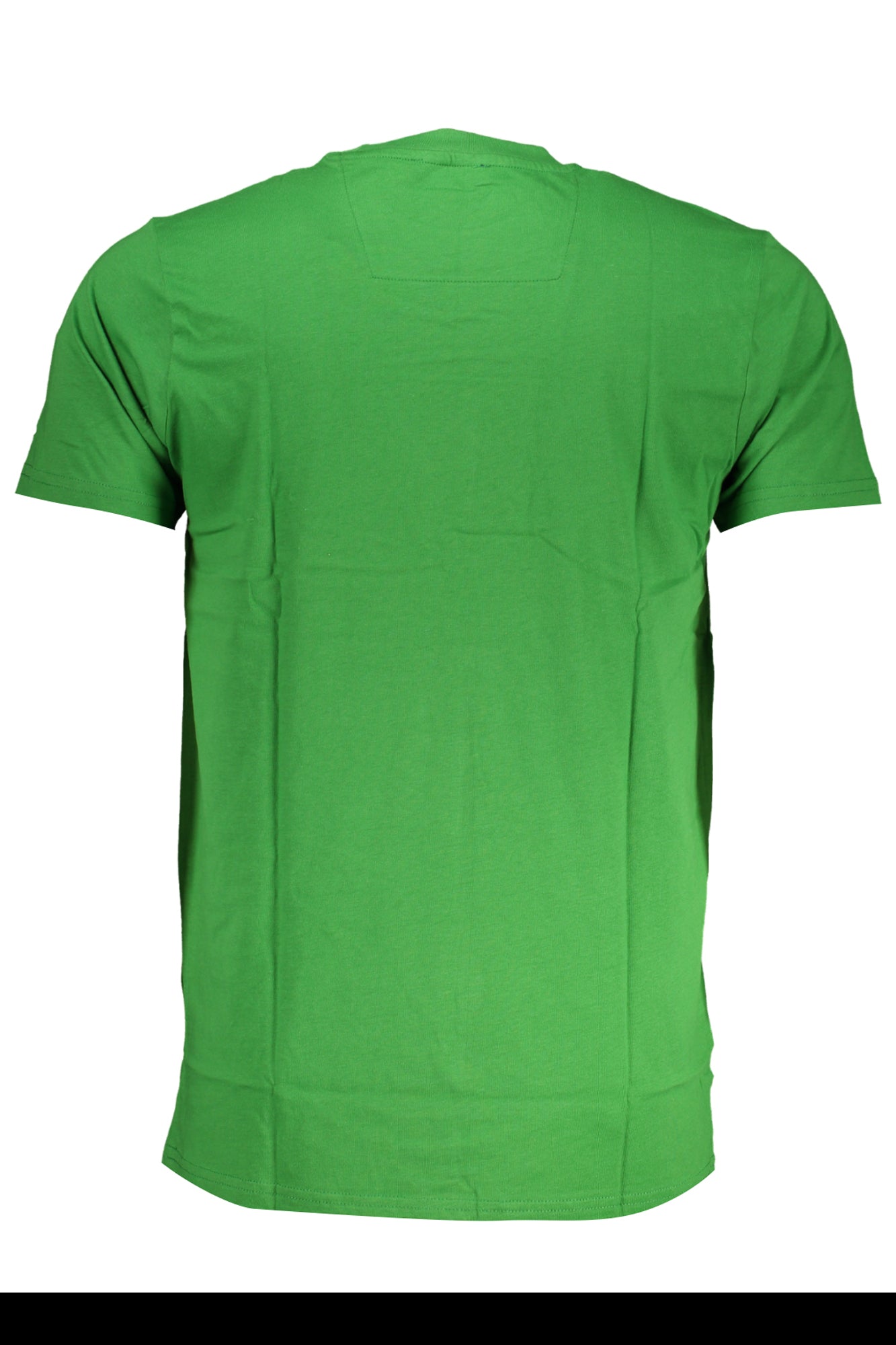 CAVALLI CLASS GREEN MEN'S SHORT SLEEVED T-SHIRT-1