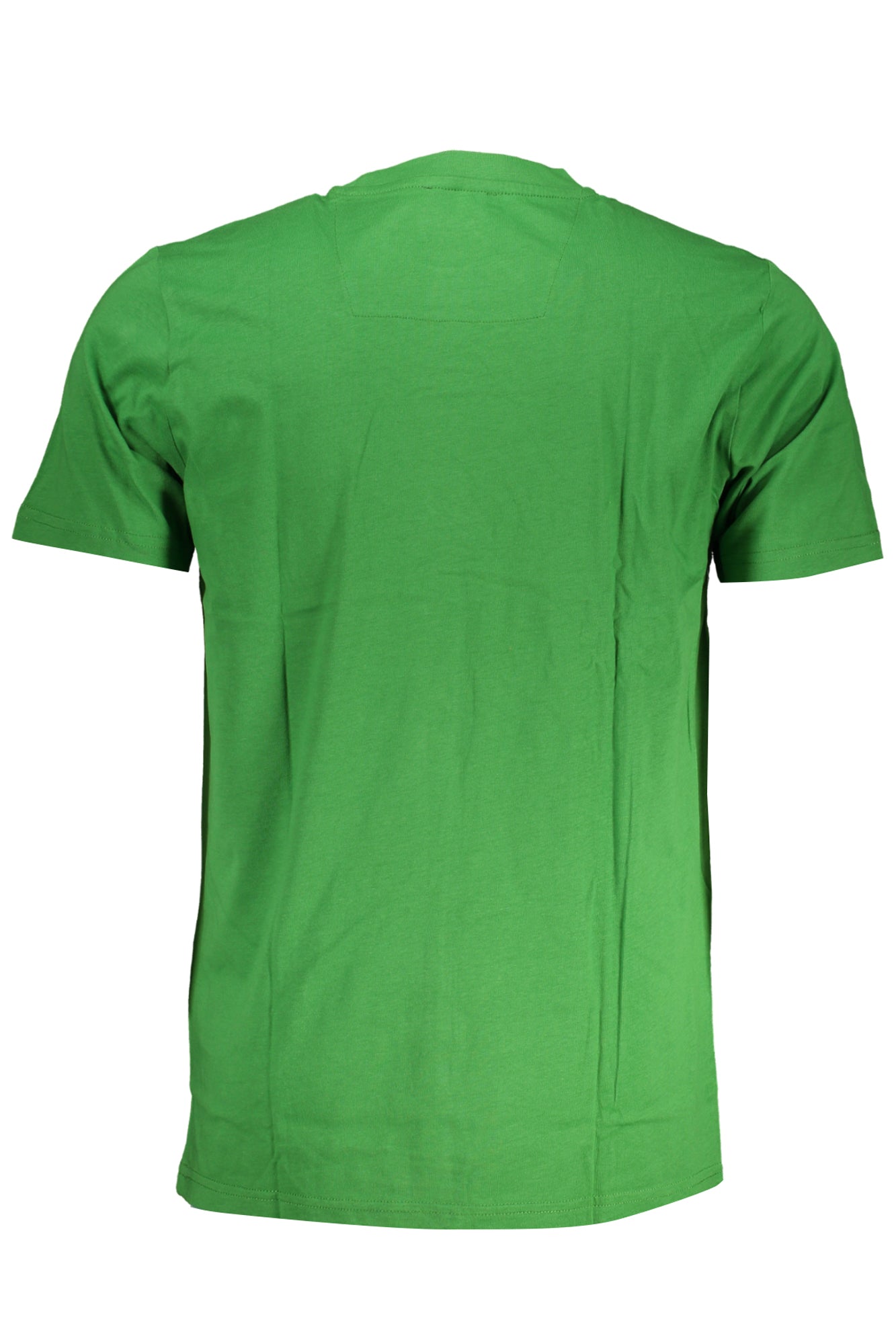 CAVALLI CLASS GREEN MEN'S SHORT SLEEVED T-SHIRT-1