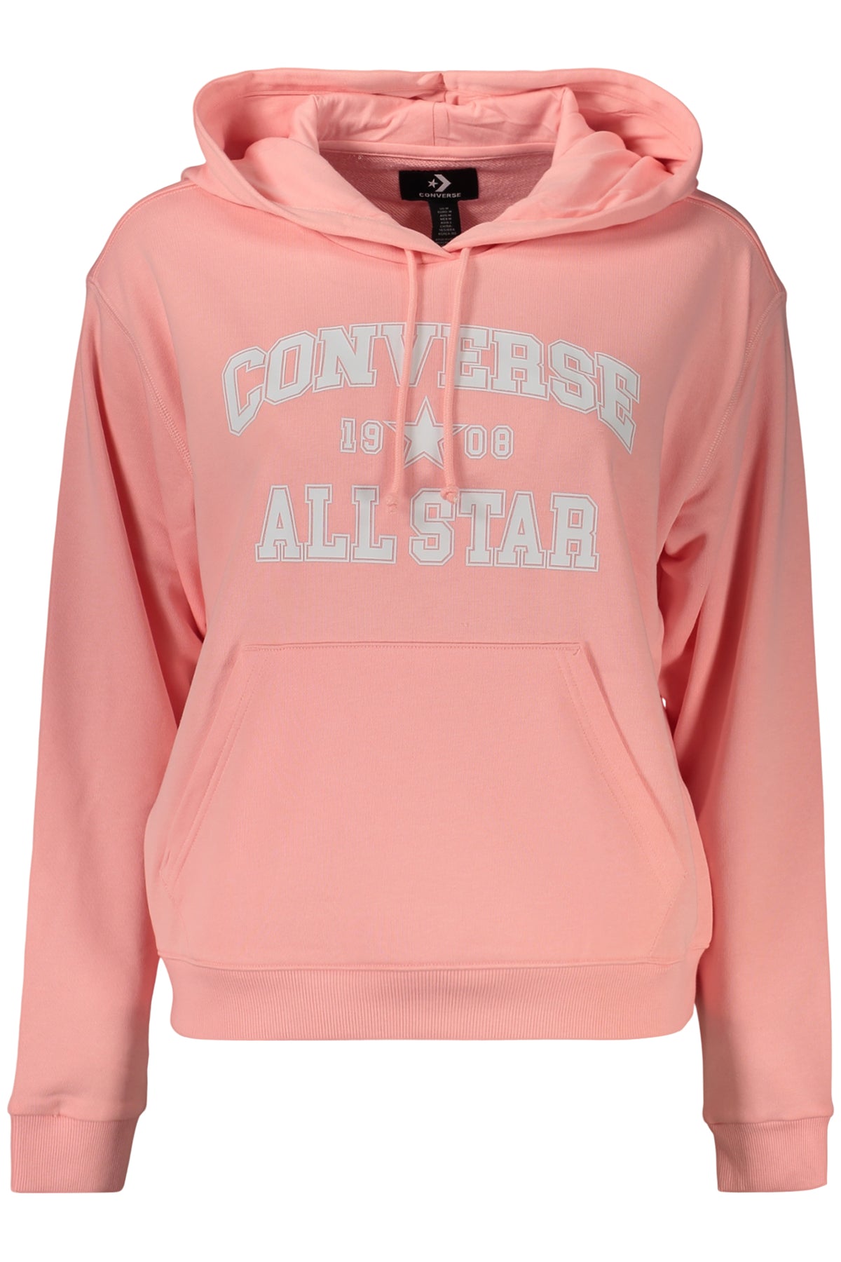 Converse Women's Zip-Up Hoodie, Pink-0