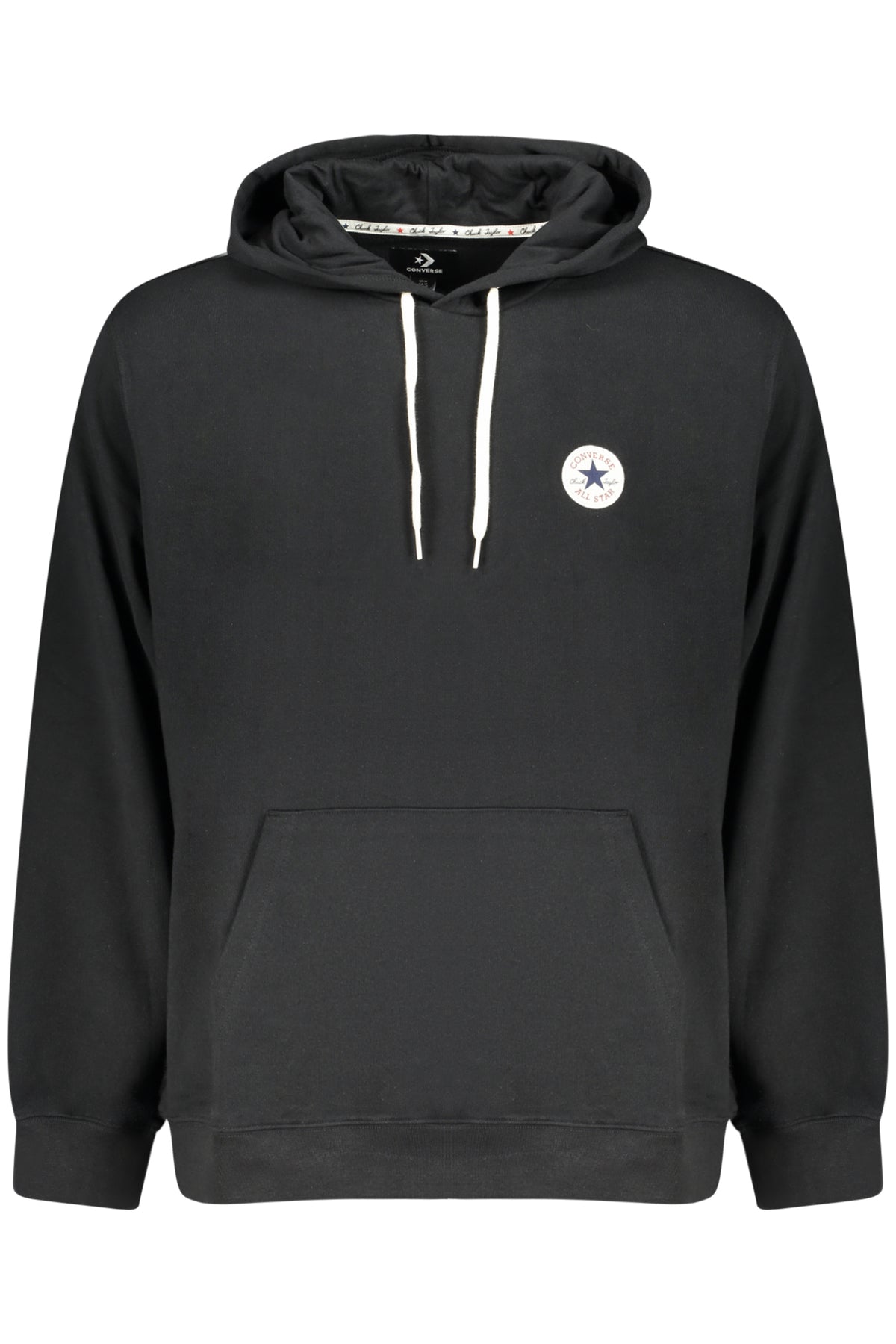 Converse Men's Zip-Up Hoodie, Black-0