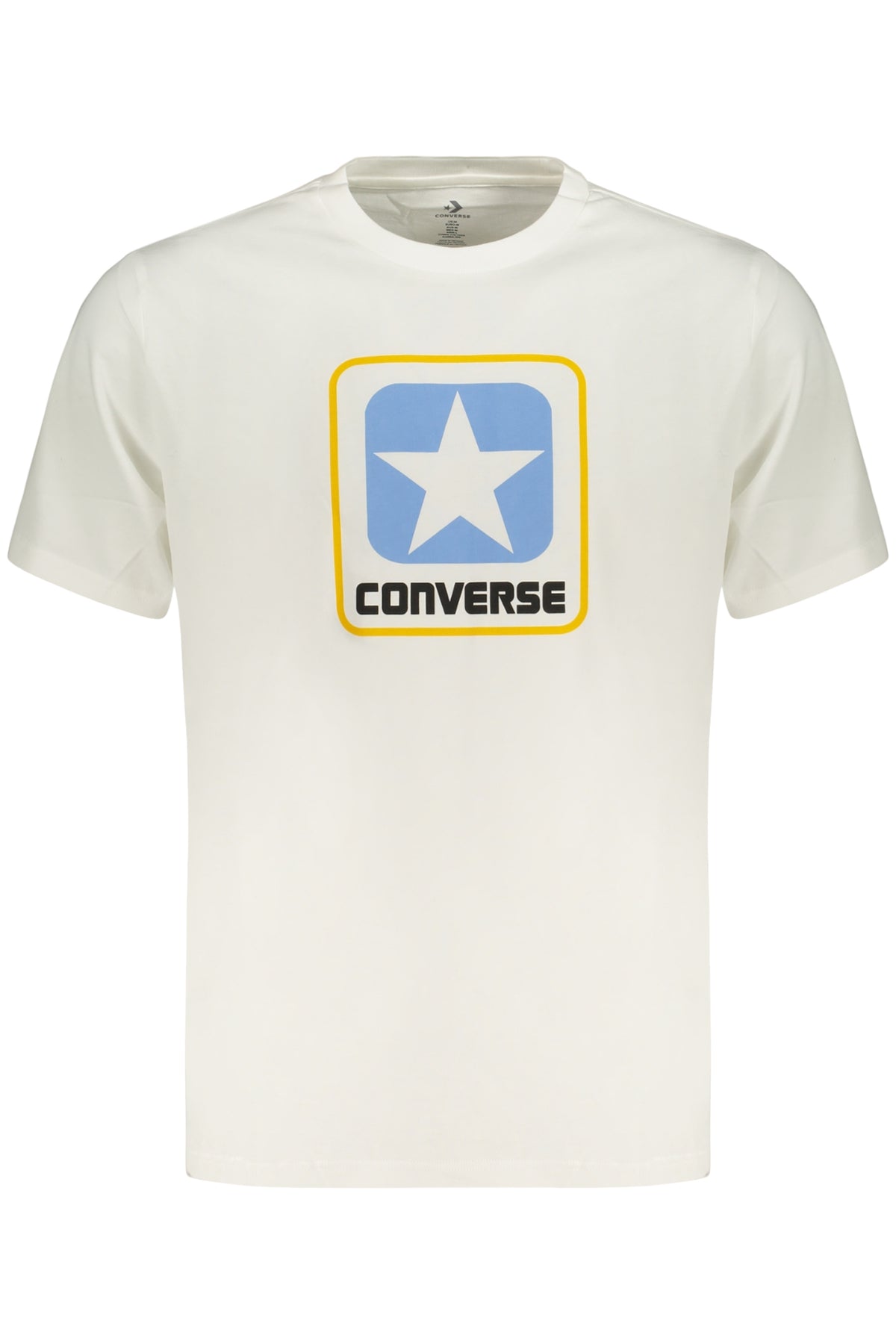 Converse Men's Short-Sleeved T-Shirt, White-0