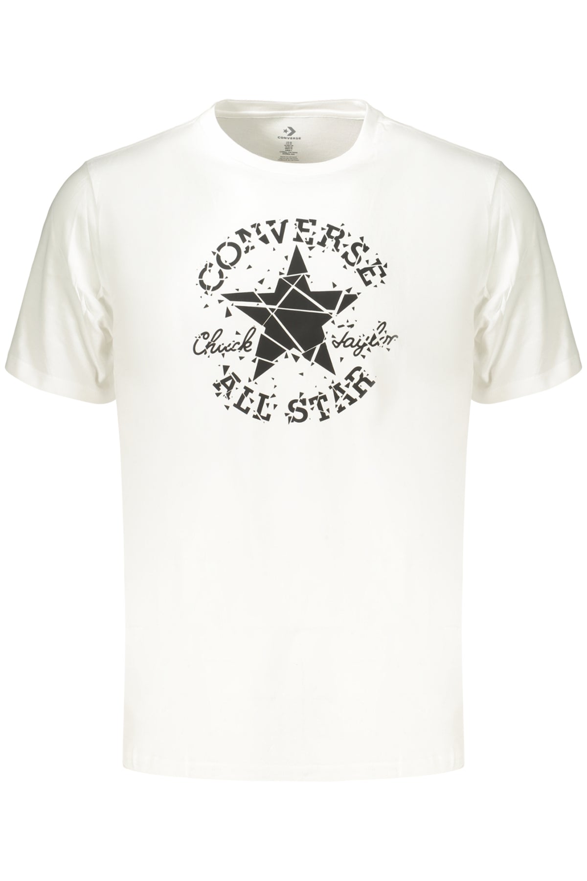 Converse Men's Short-Sleeved T-Shirt, White-0