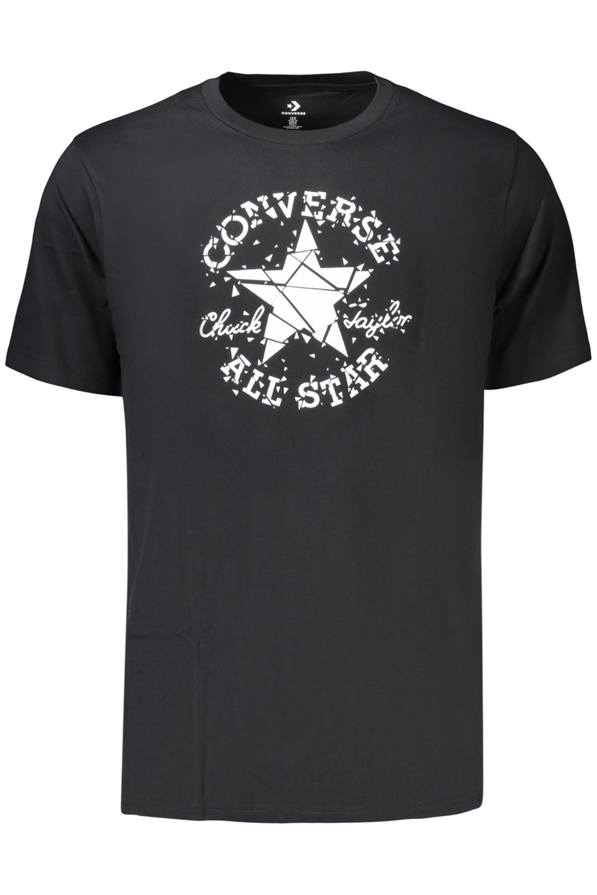 Converse Men's Short-Sleeved T-Shirt, Black-0