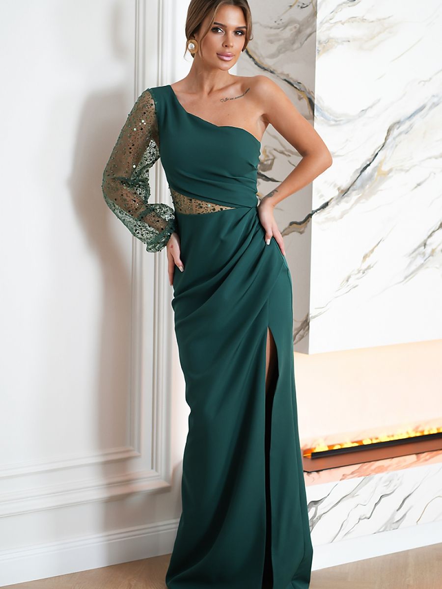 Long dress model 190485 Bicotone-0