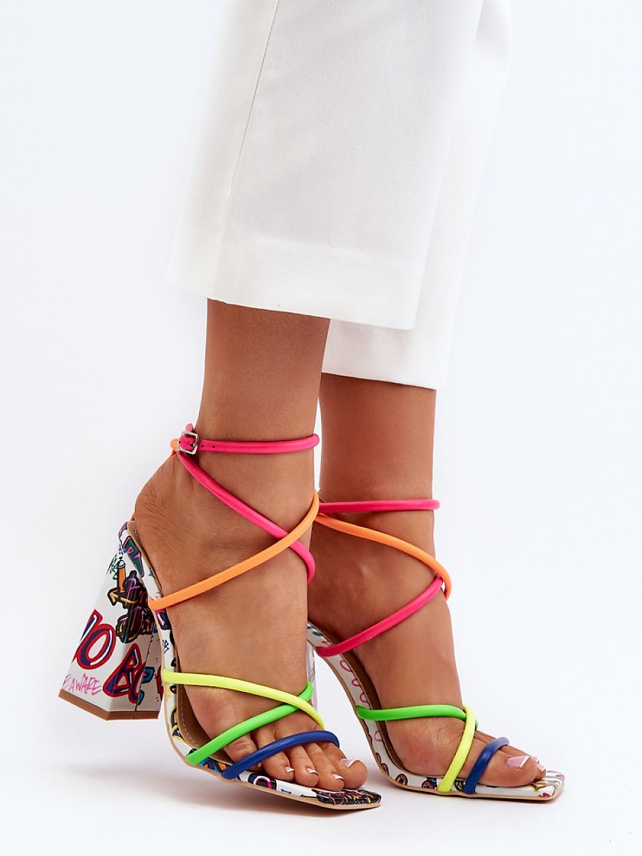 Heel sandals model 193941 Step in style