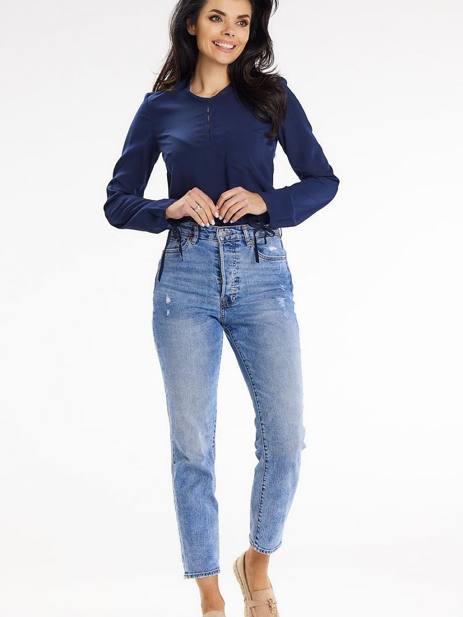 Blouse model 195849 awama-3