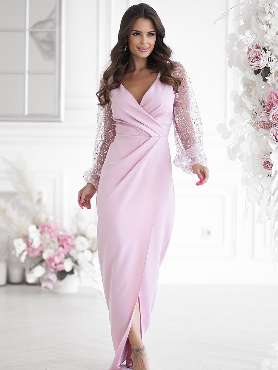 Long dress model 198905 Bicotone-0