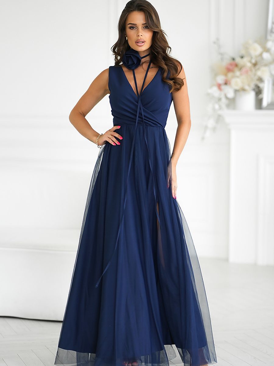 Long dress model 199330 Bicotone-0