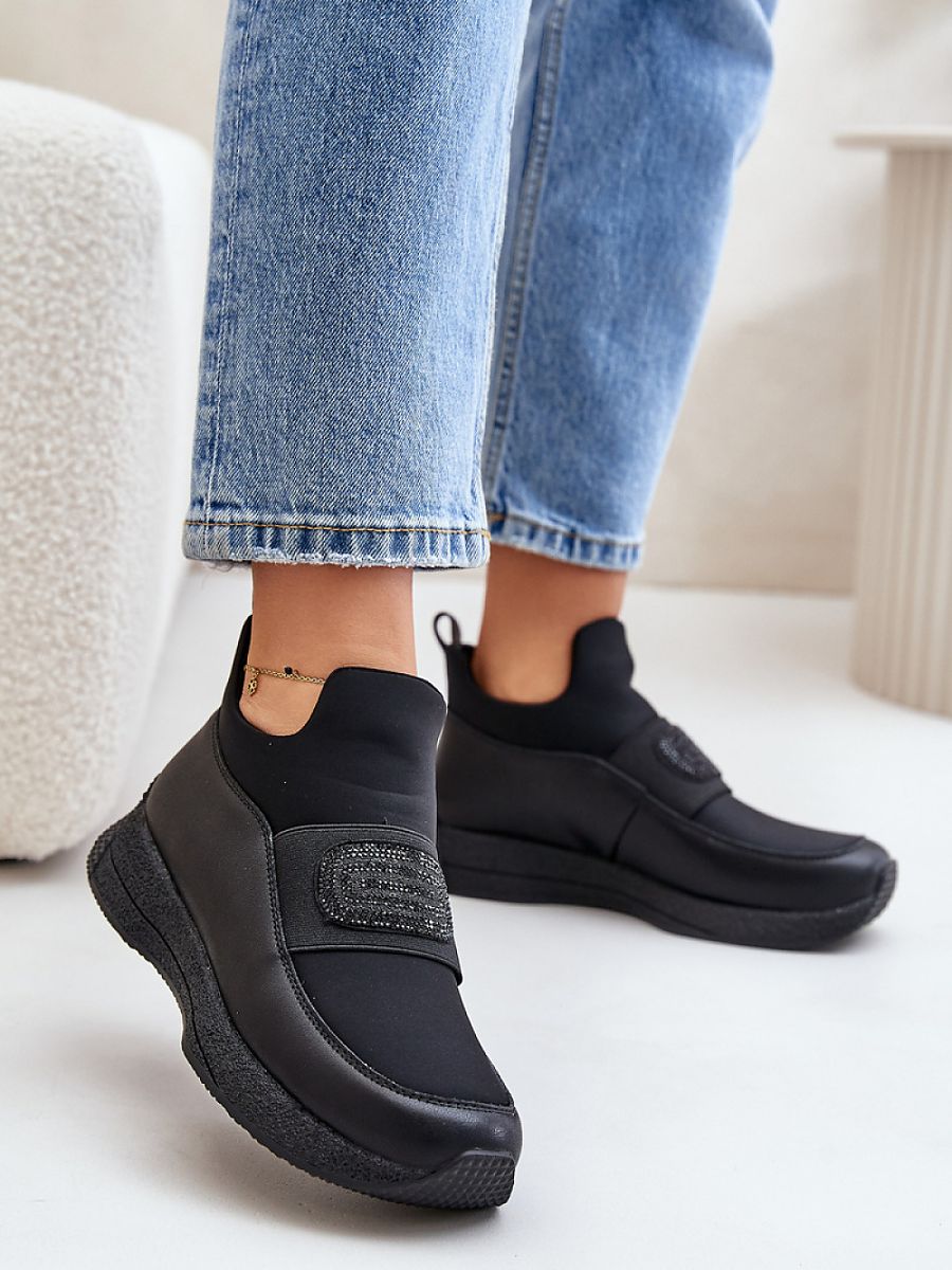 Platform sneakers model 201053 Step in style-0