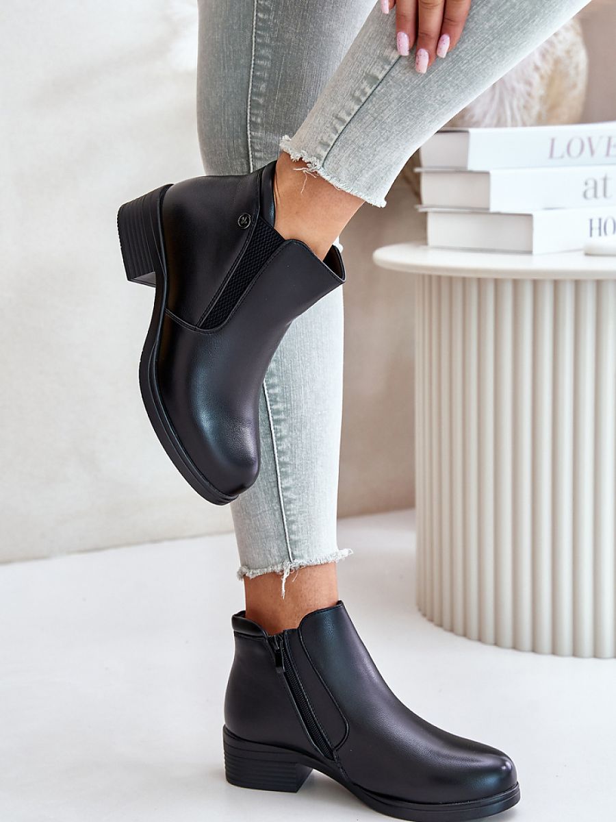 Heel boots model 201683 Step in style-0