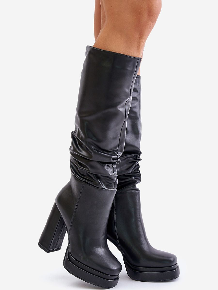 Heel boots model 202604 Step in style-0