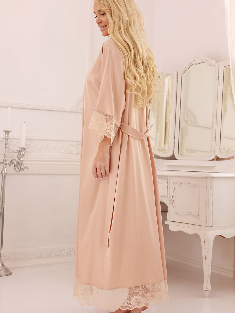 Long bathrobe model 218049 Kalimo-2