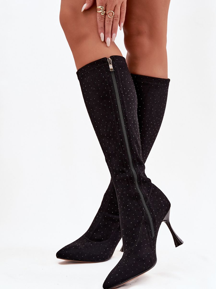 Heel boots model 220213 Step in style-2