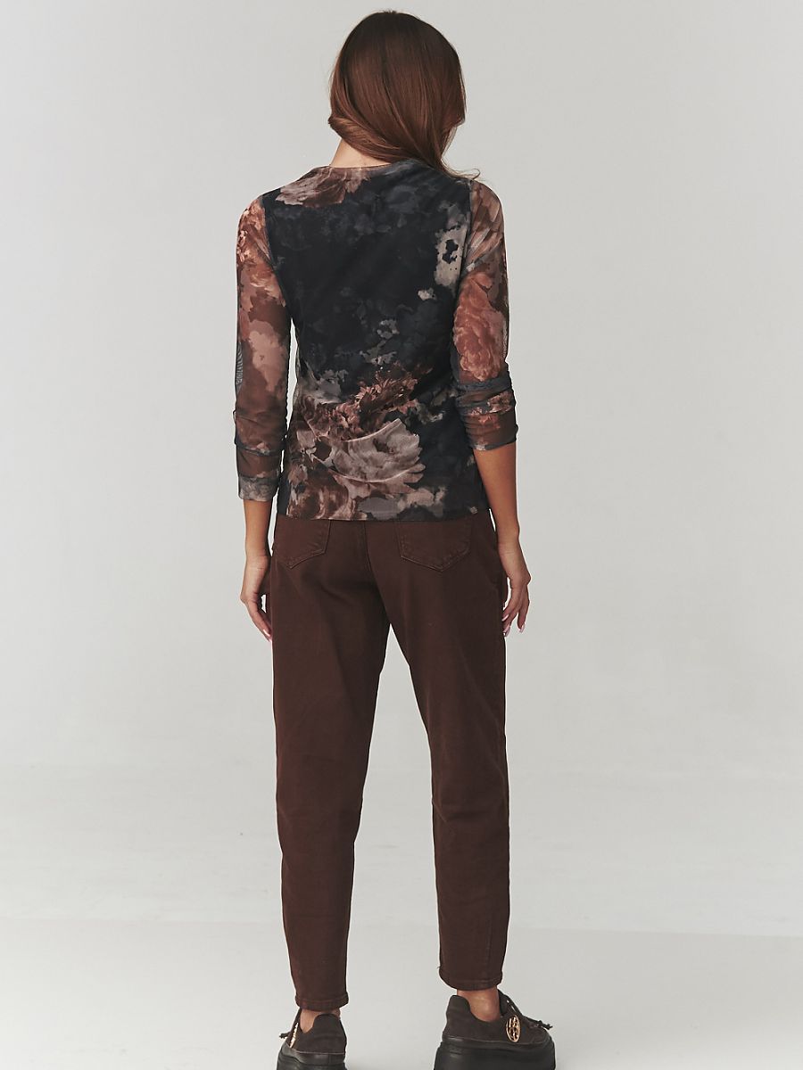 Blouse model 220780 Makadamia-2