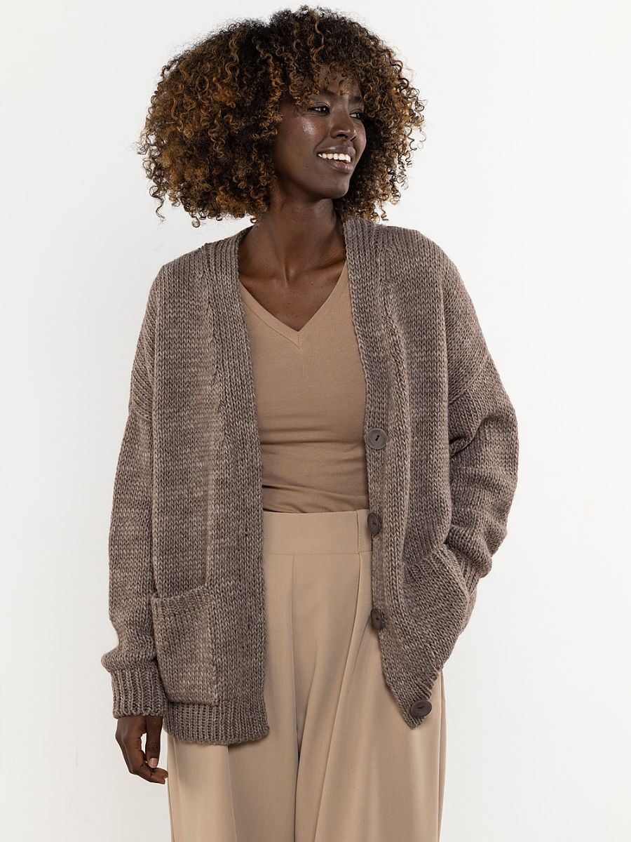 Cardigan model 220853 awama-0