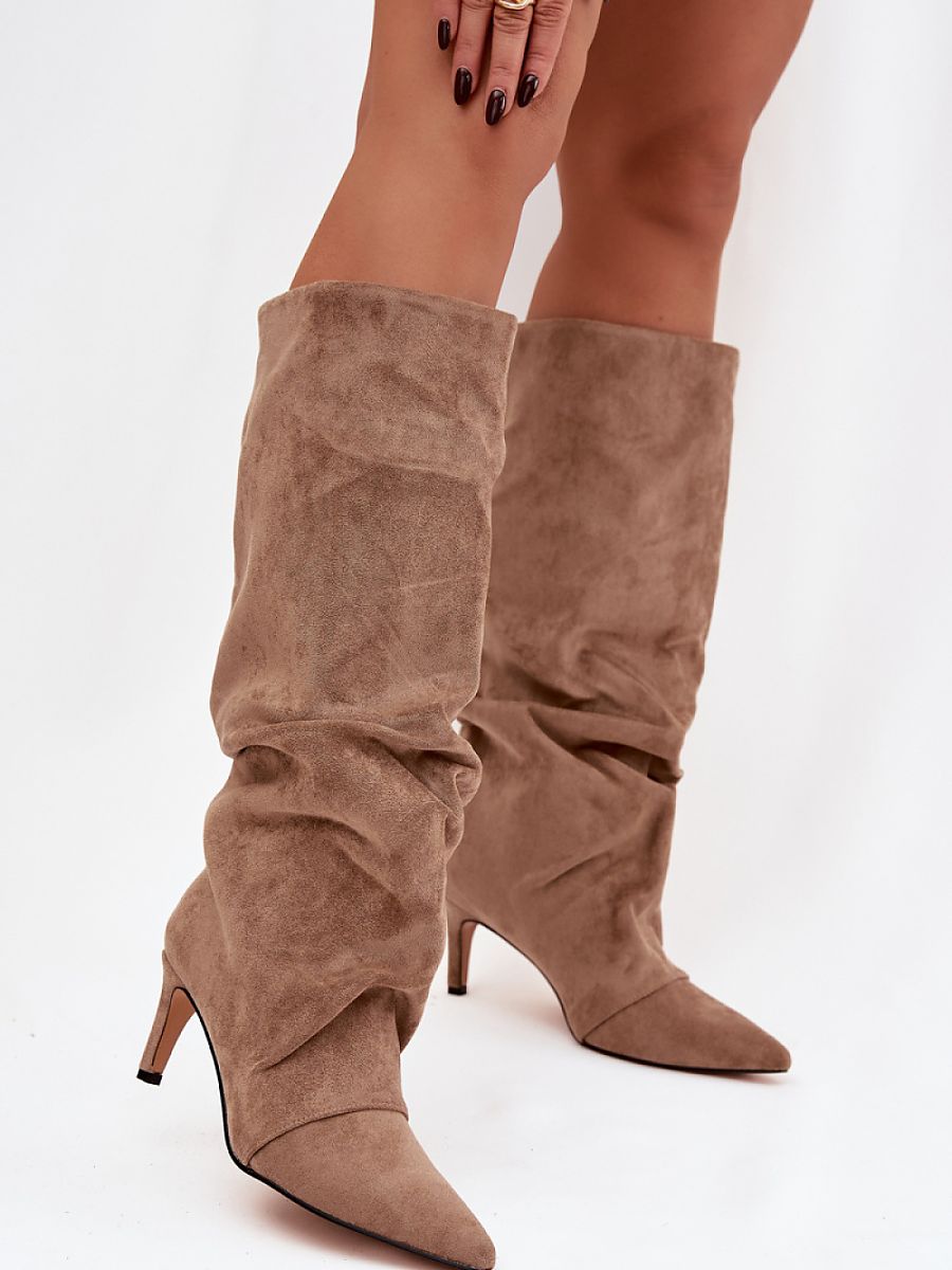 Heel boots model 221153 Step in style-0