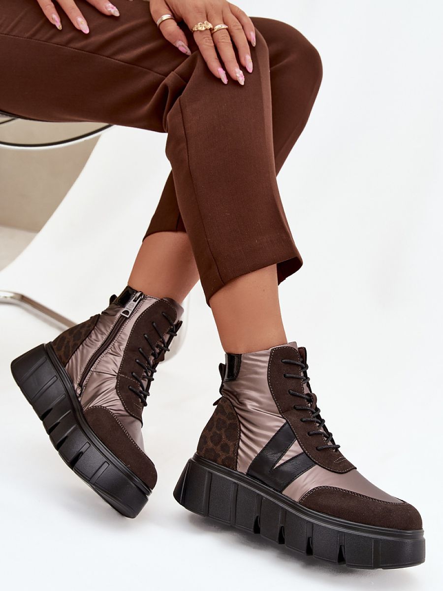 Platform boots model 222521 Step in style-0