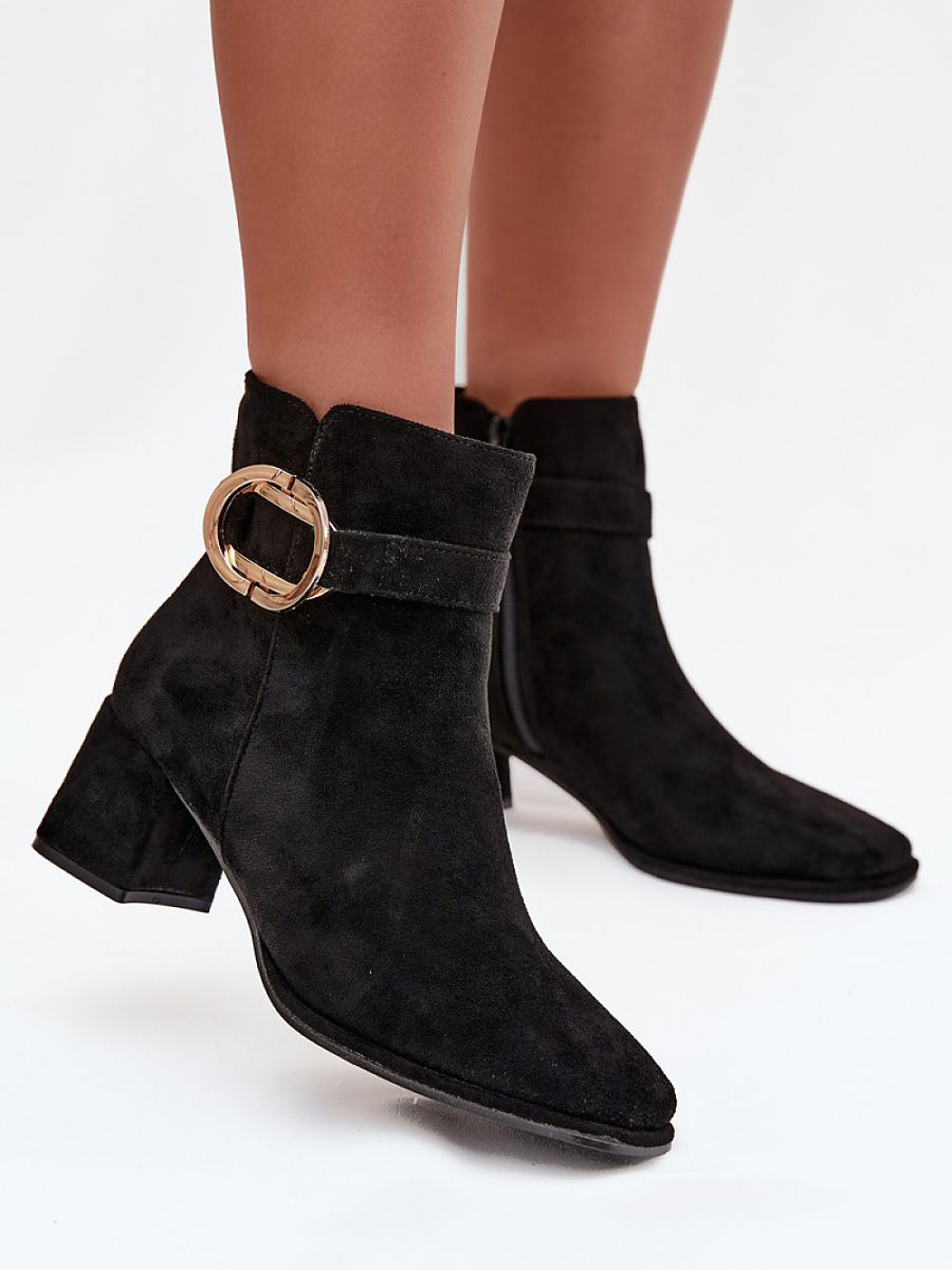 Heel boots model 222523 Step in style-0