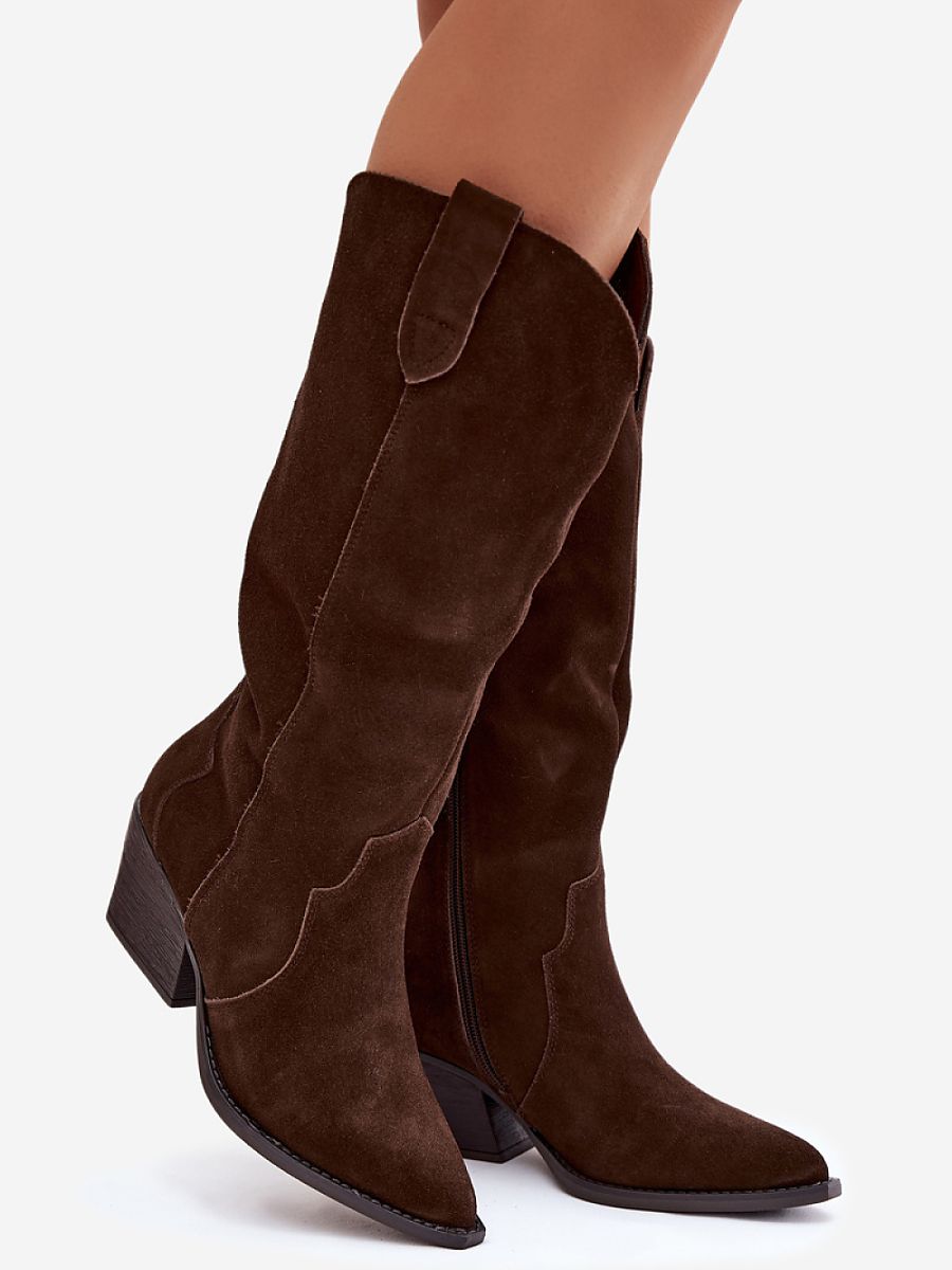 Heel boots model 222727 Step in style-0