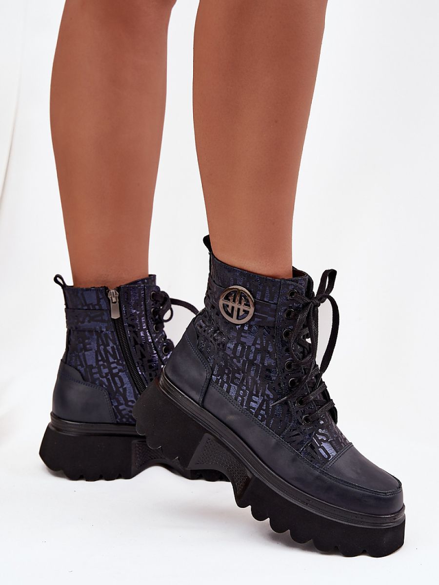 Platform boots model 222950 Step in style-0