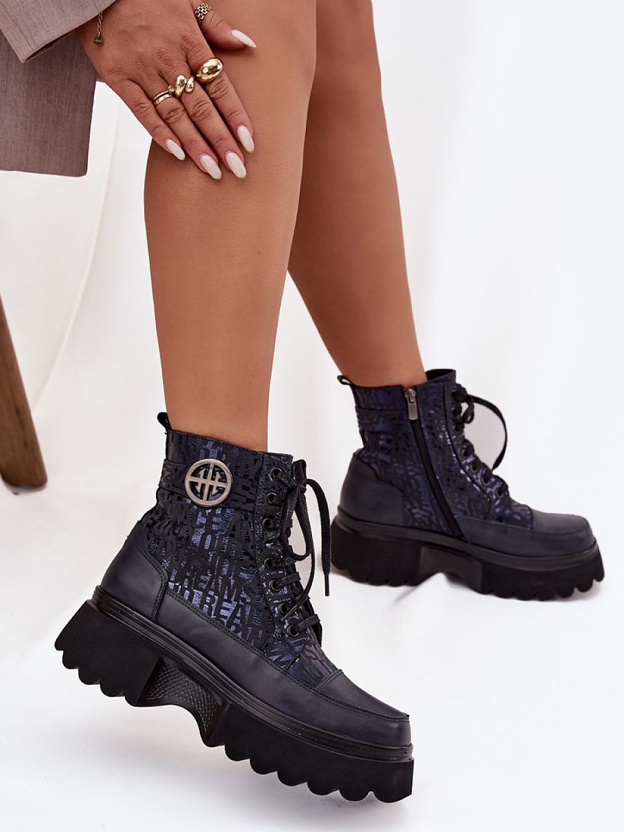Platform boots model 222950 Step in style-2