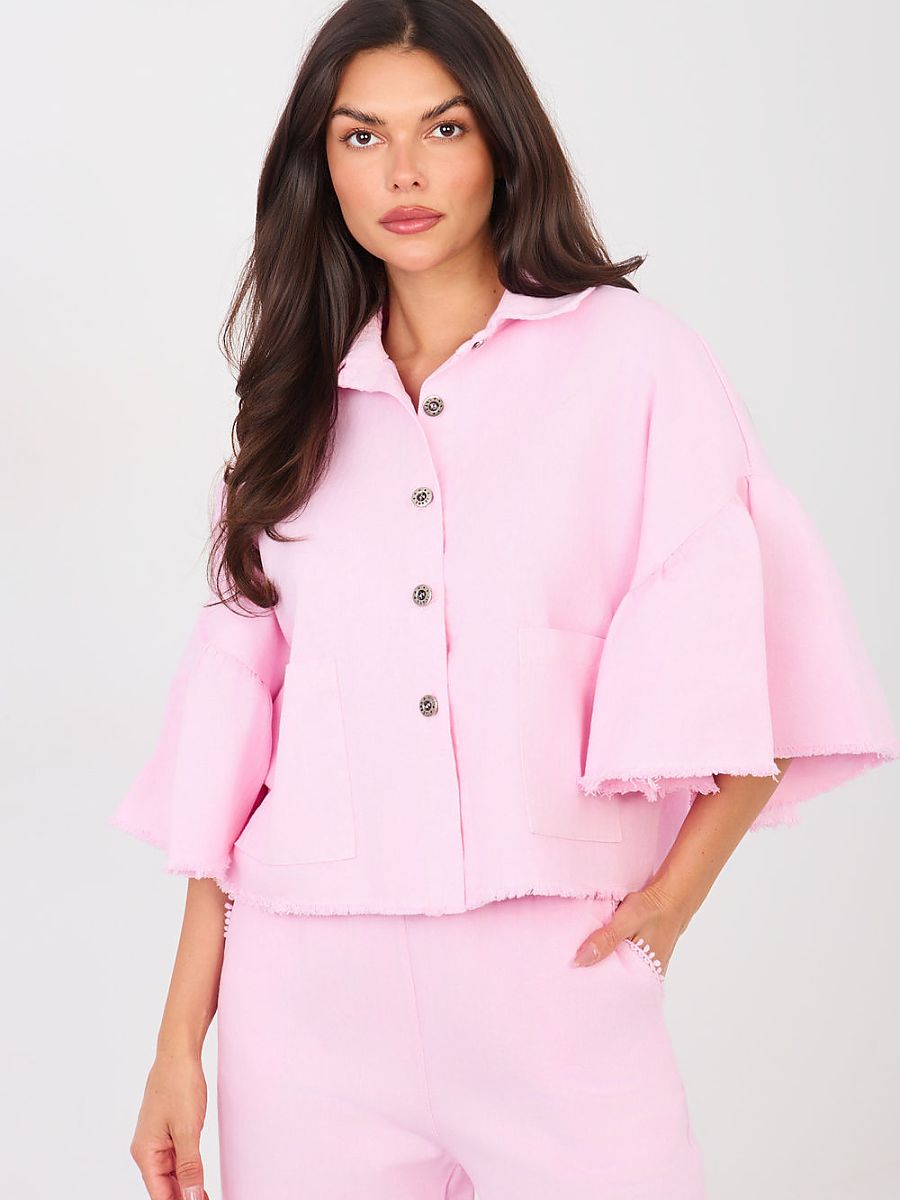 Denim jacket model 223631 Rue Paris-0