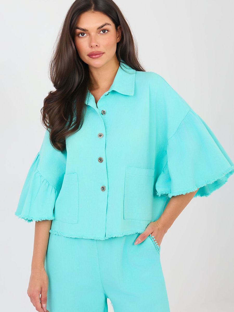 Denim jacket model 223630 Rue Paris-3