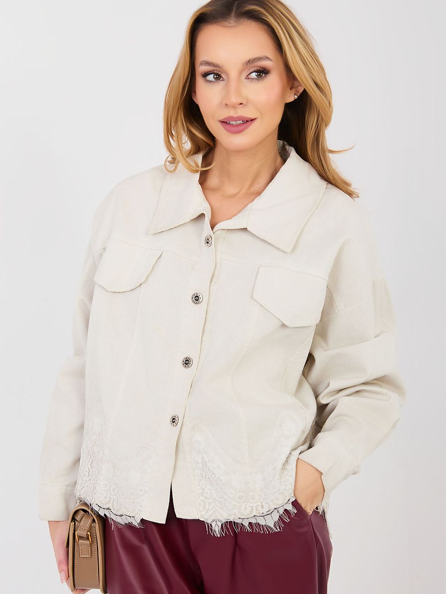 Denim jacket model 223947 Rue Paris-0