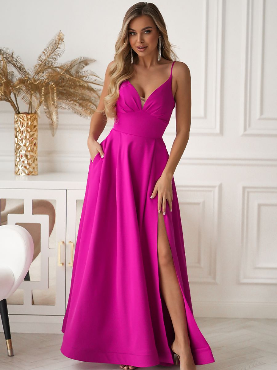 Long dress model 224295 Bicotone-0