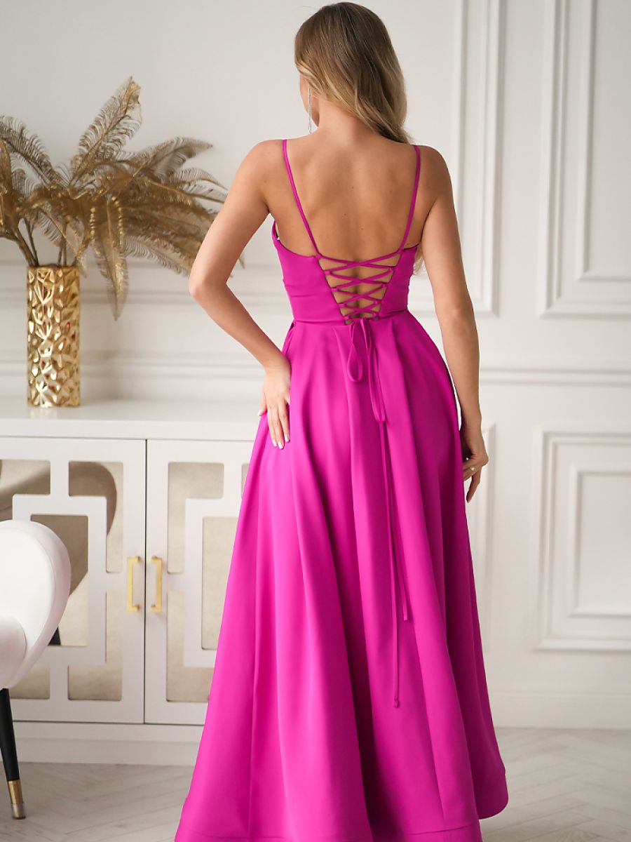 Long dress model 224295 Bicotone-2