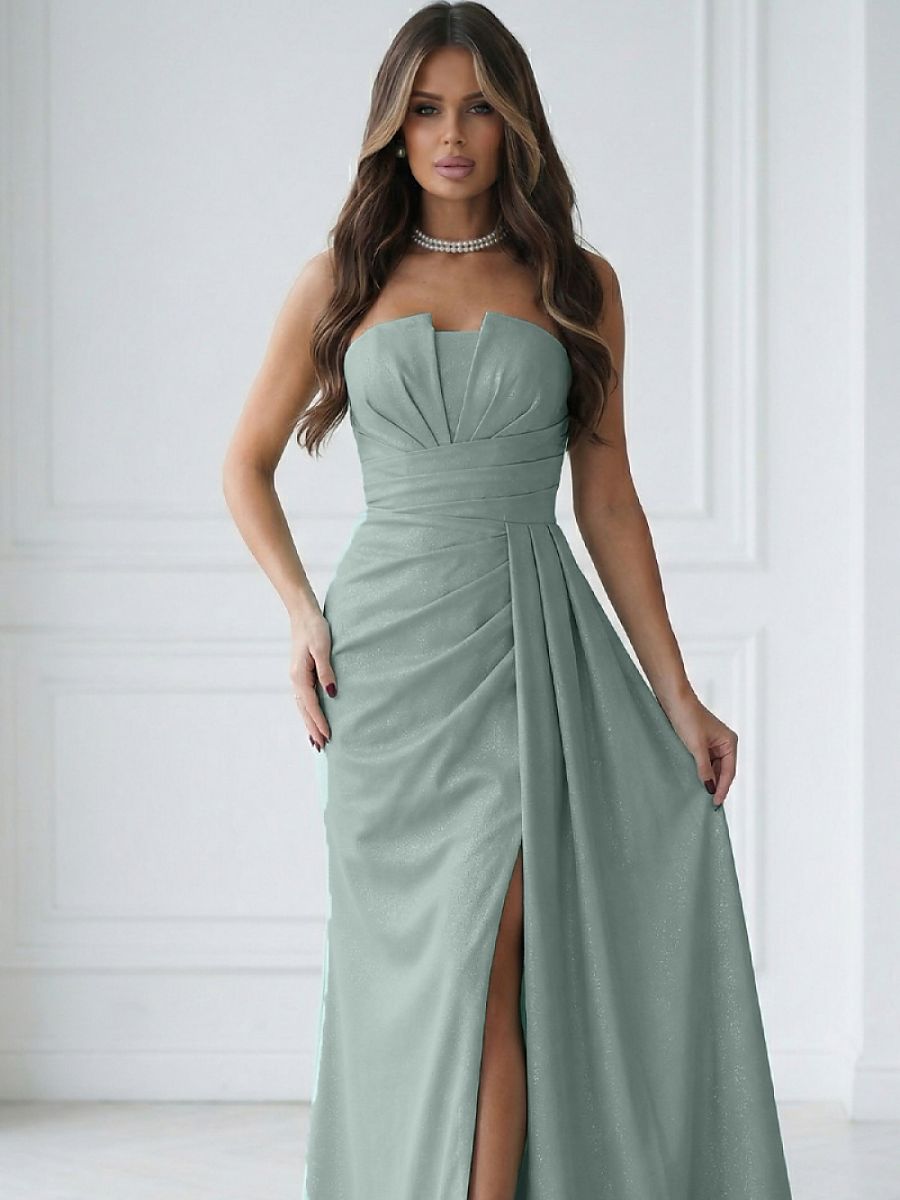 Long dress model 224634 Bicotone-0