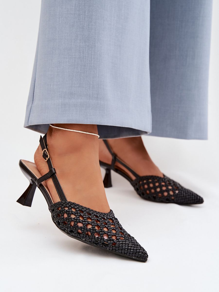 Step In Style klipklappere til kvinder – spidse hælsandaler