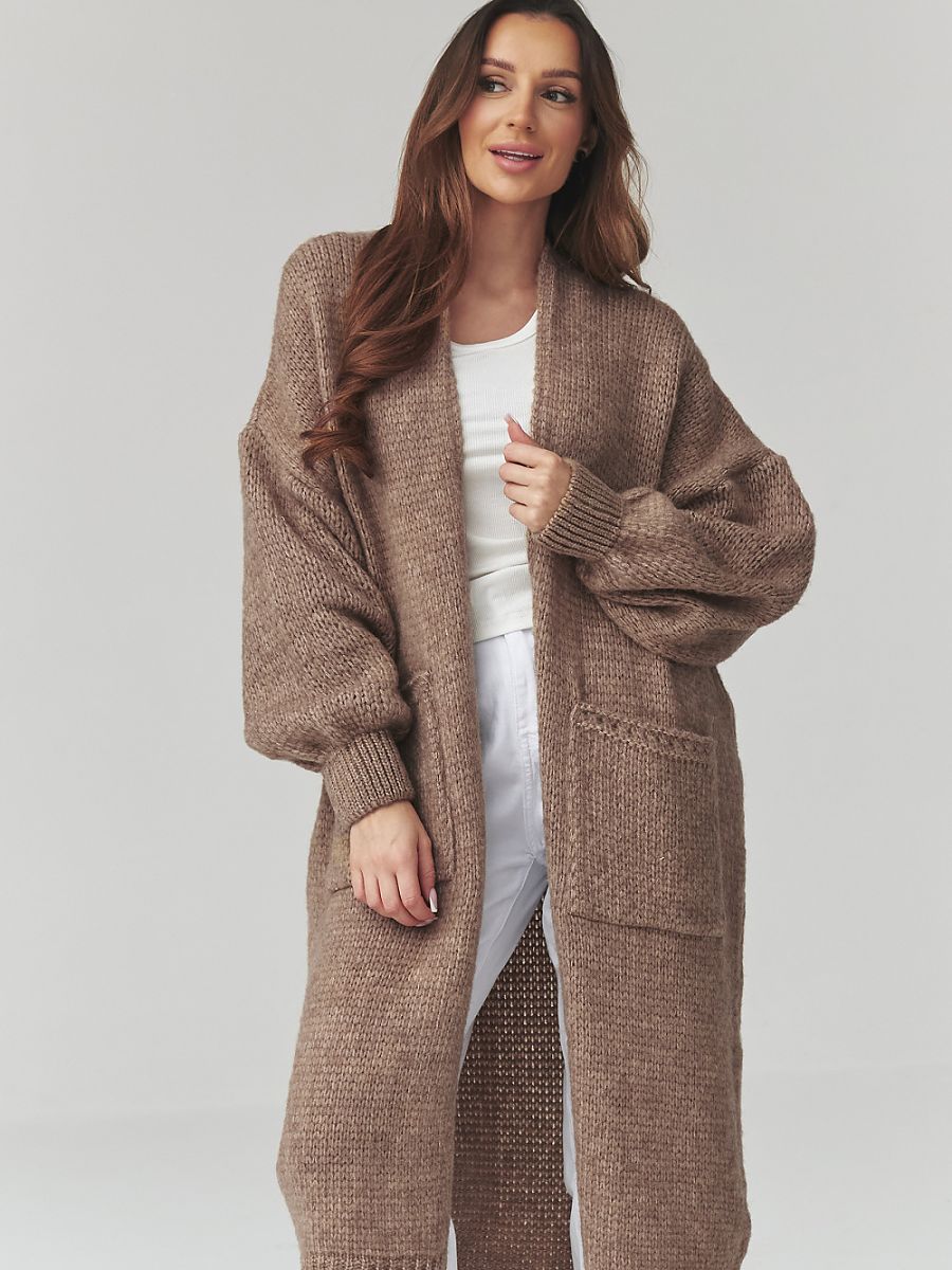 Cardigan model 226869 Makadamia