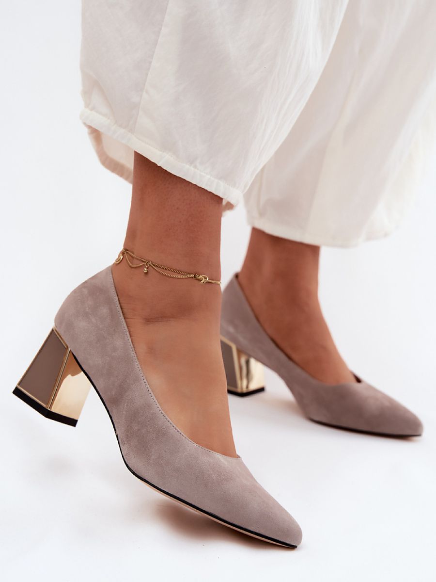 Block heel pumps model 227169 Step in style-0