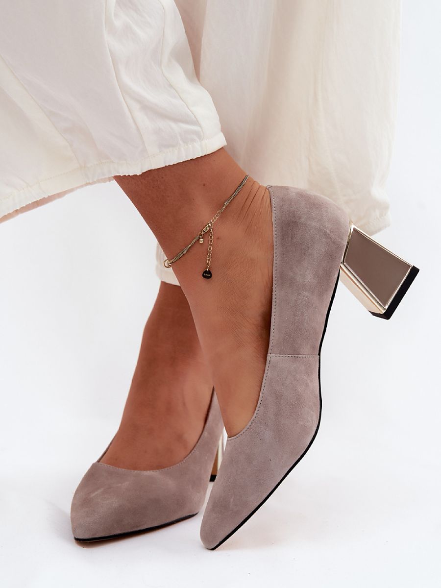Block heel pumps model 227169 Step in style-2
