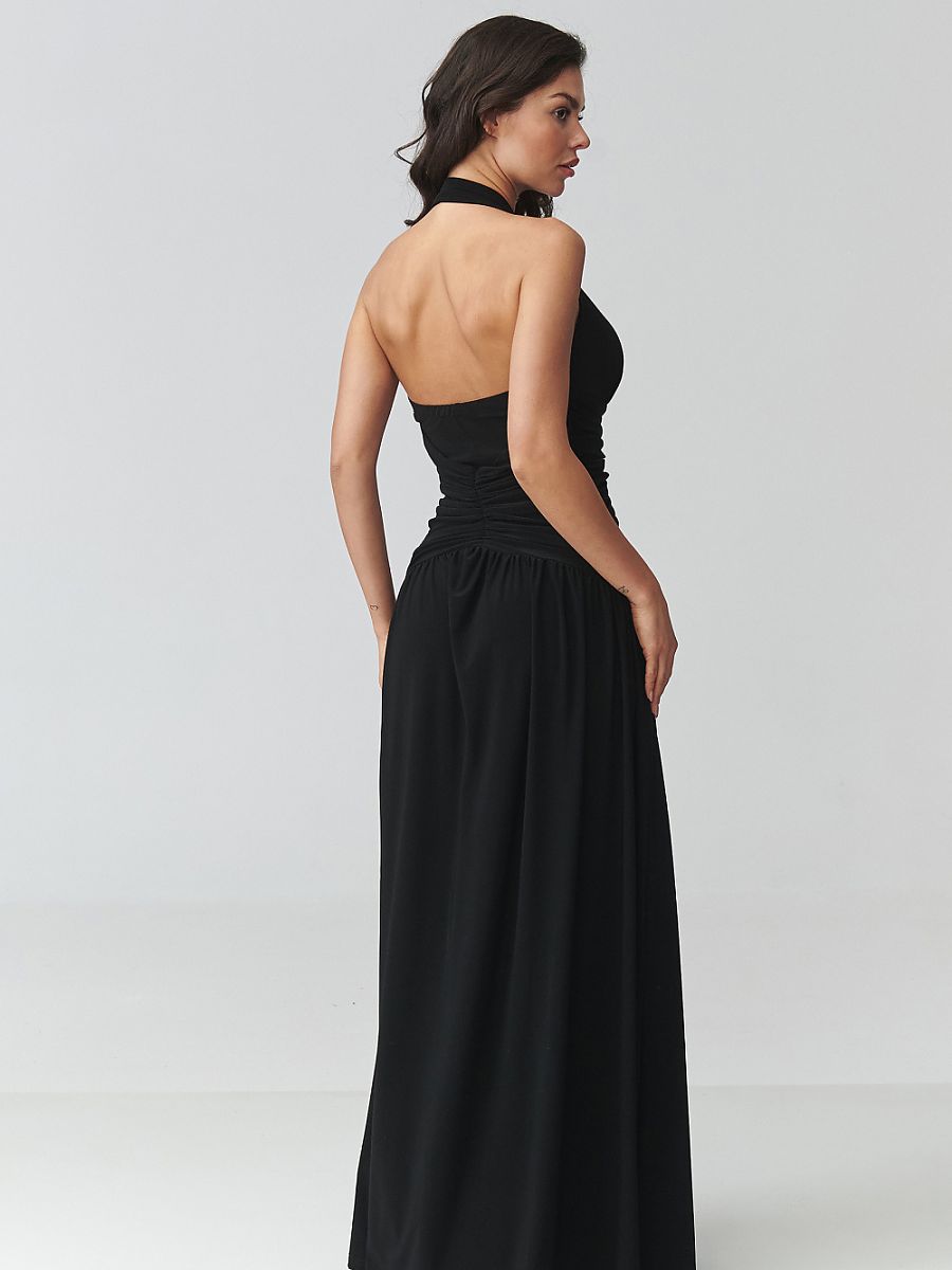 Long dress model 228323 Makadamia-2