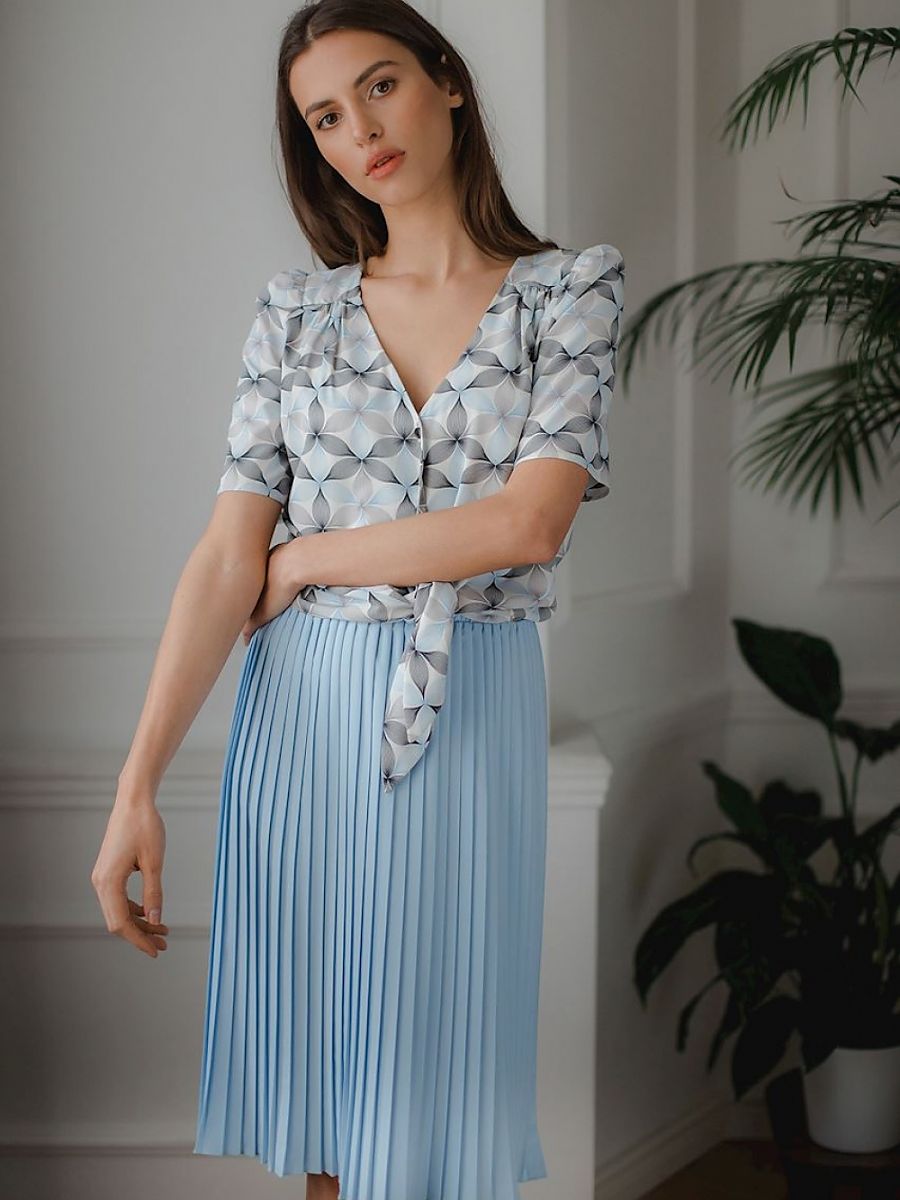 Short sleeve shirt model 143906 Lenitif-0