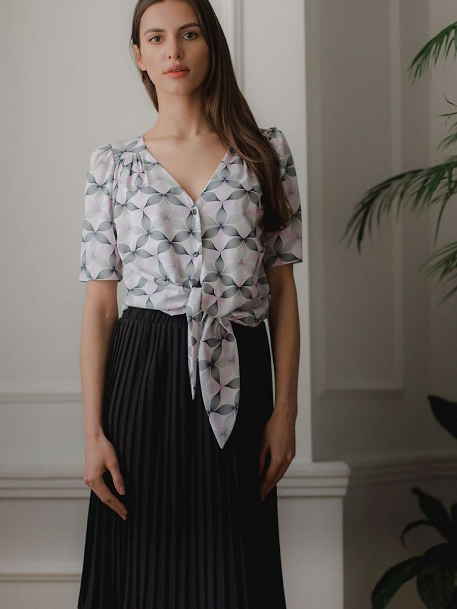 Short sleeve shirt model 143907 Lenitif-0