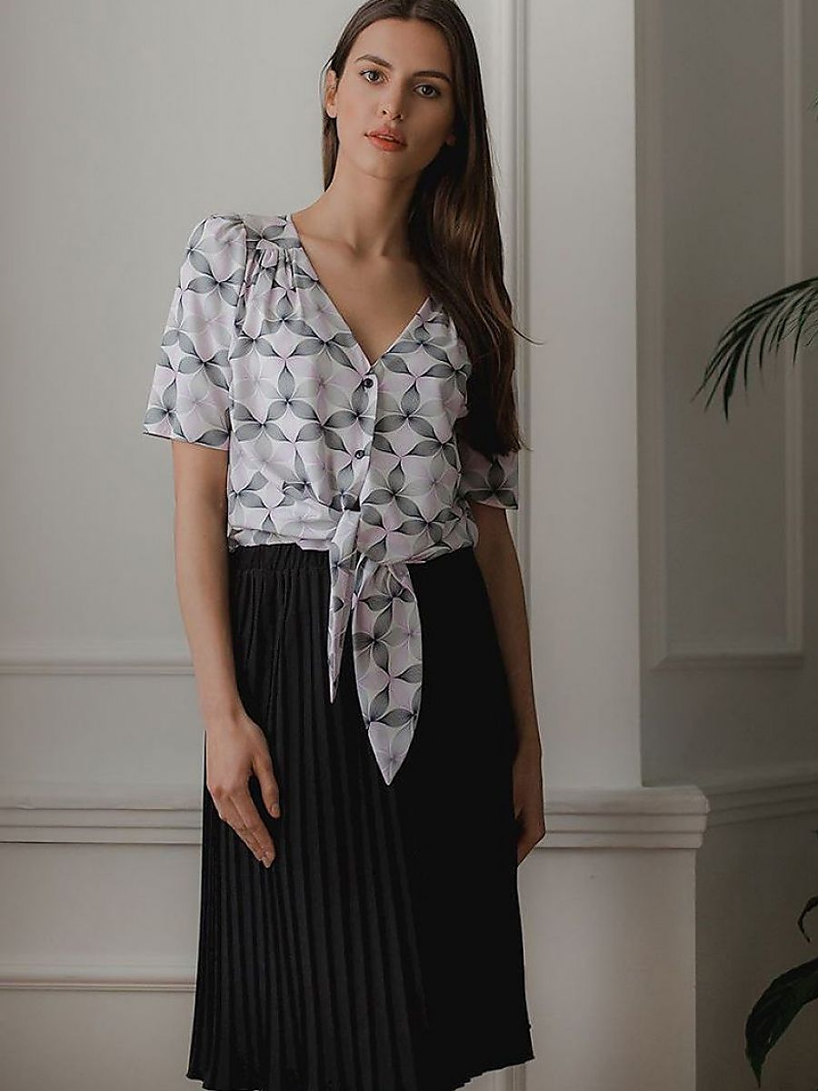 Short sleeve shirt model 143907 Lenitif-2