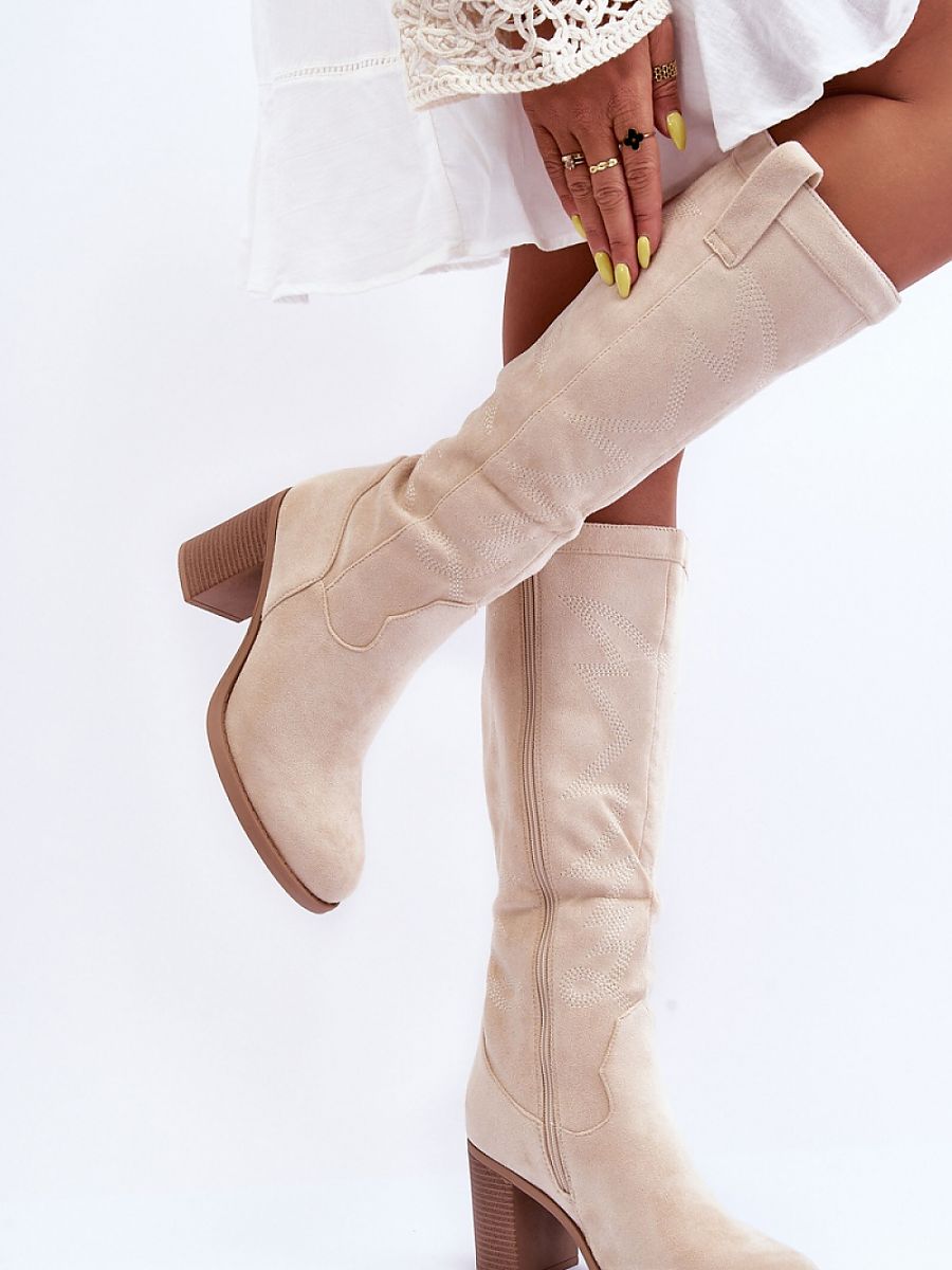 Heel boots model 185243 Step in style-0